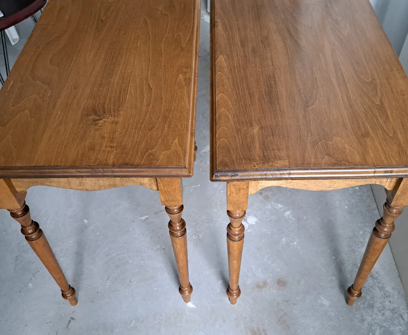 Pair of Wooden Tables thumbnail