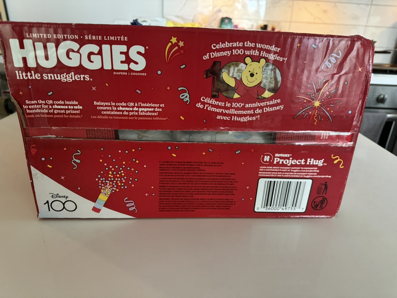Huggies Little Snugglers Diapers Size 2. #freecycle - photo 2