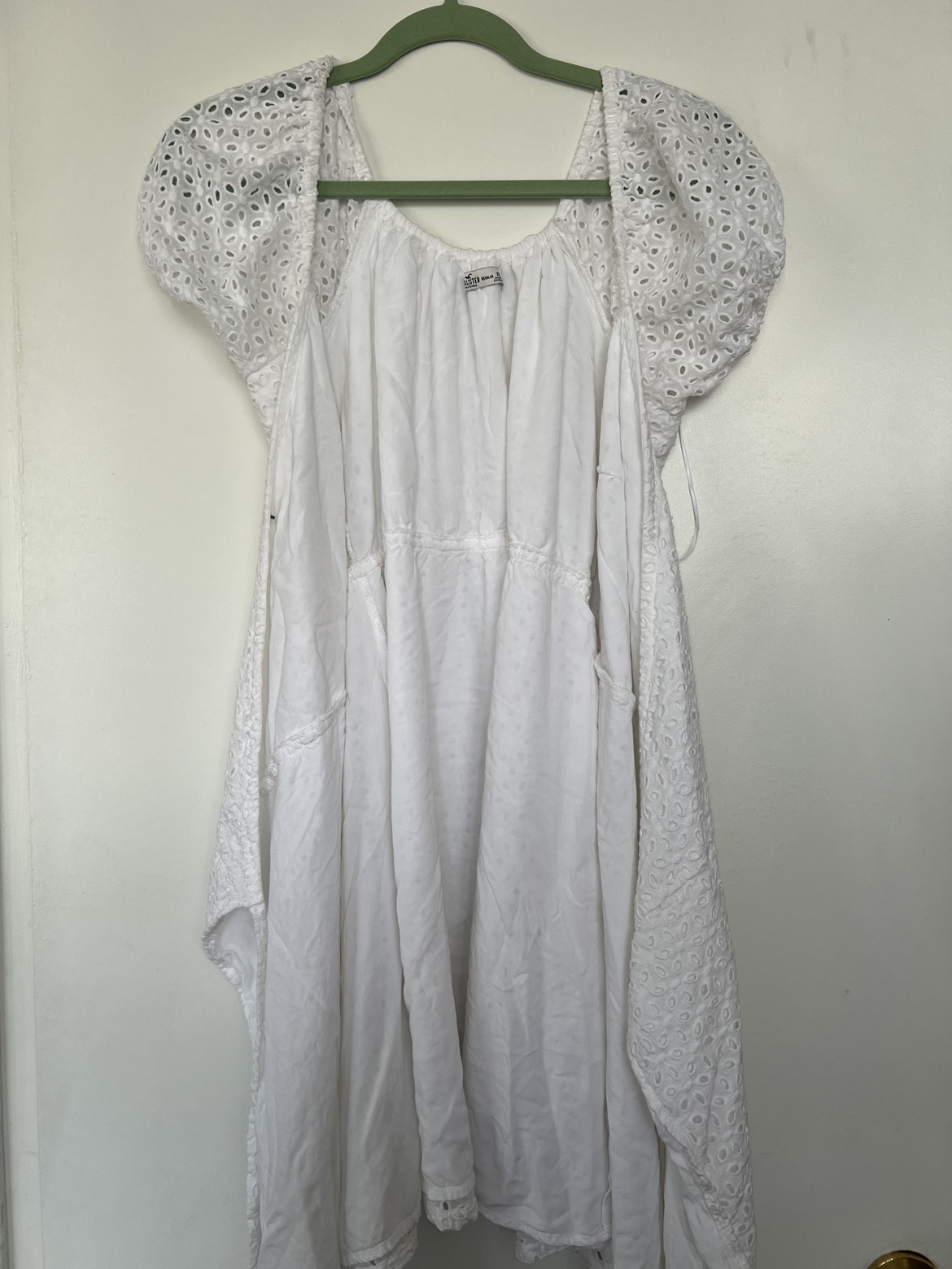 White Wrap Around Dress - photo 2