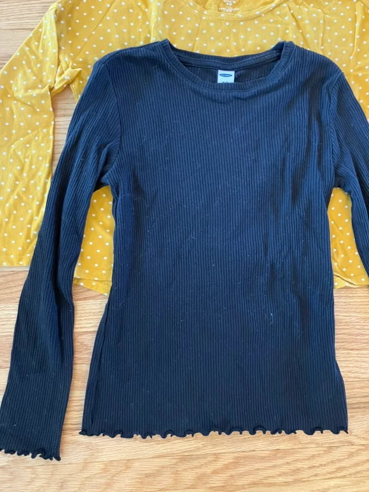 4 Bundle of Girls’ Long Sleeve Shirts - Size 8-10y image indicator(4)