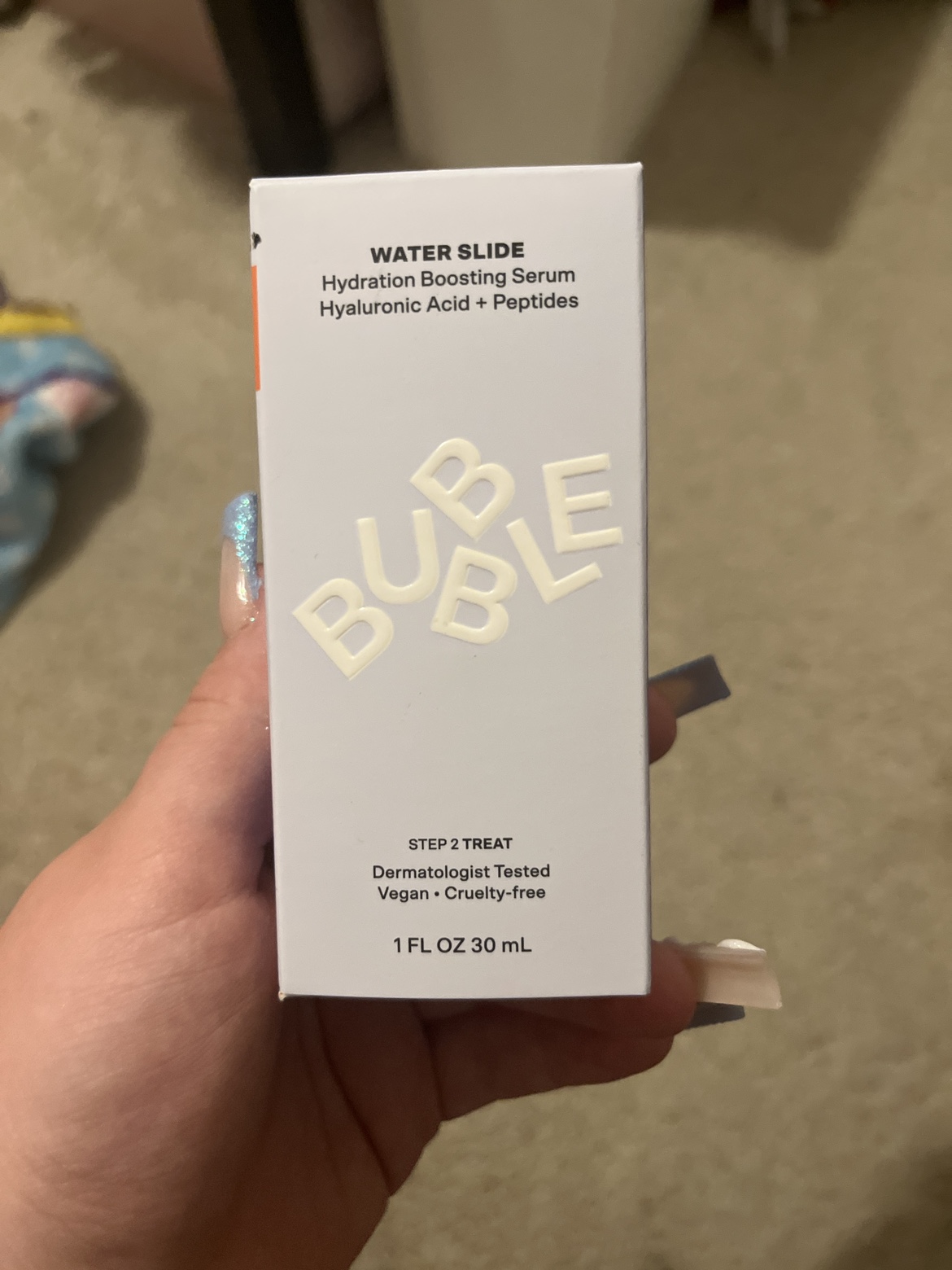 Bubble Water Slide Hydration Boosting Serum