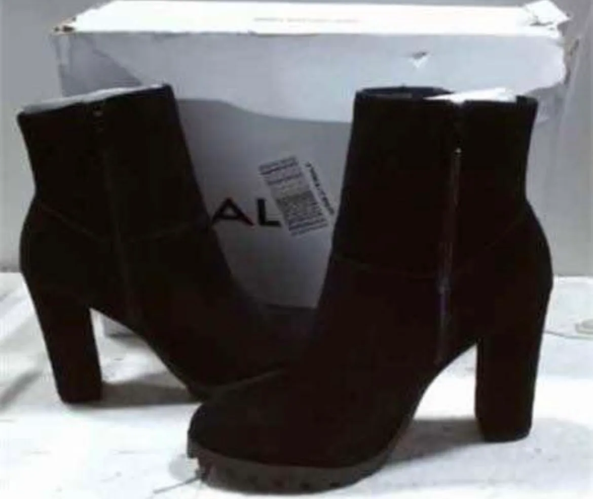 Aldo Women's Noemieflex Block Heel Ankle Boot Sz 8.5 thumbnail