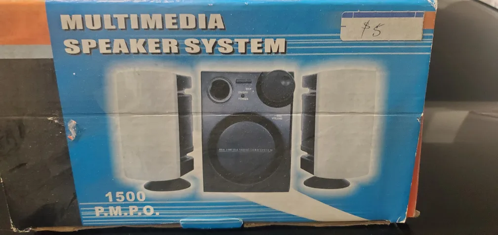 #freecycle multi media speaker system thumbnail