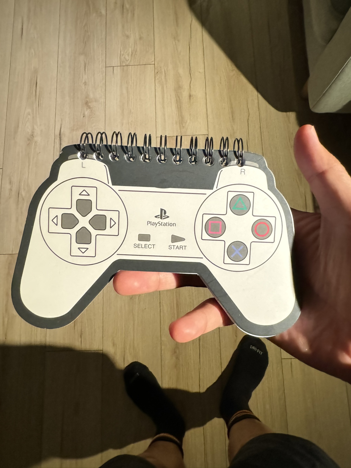 PlayStation Controller Notebook #freecycle