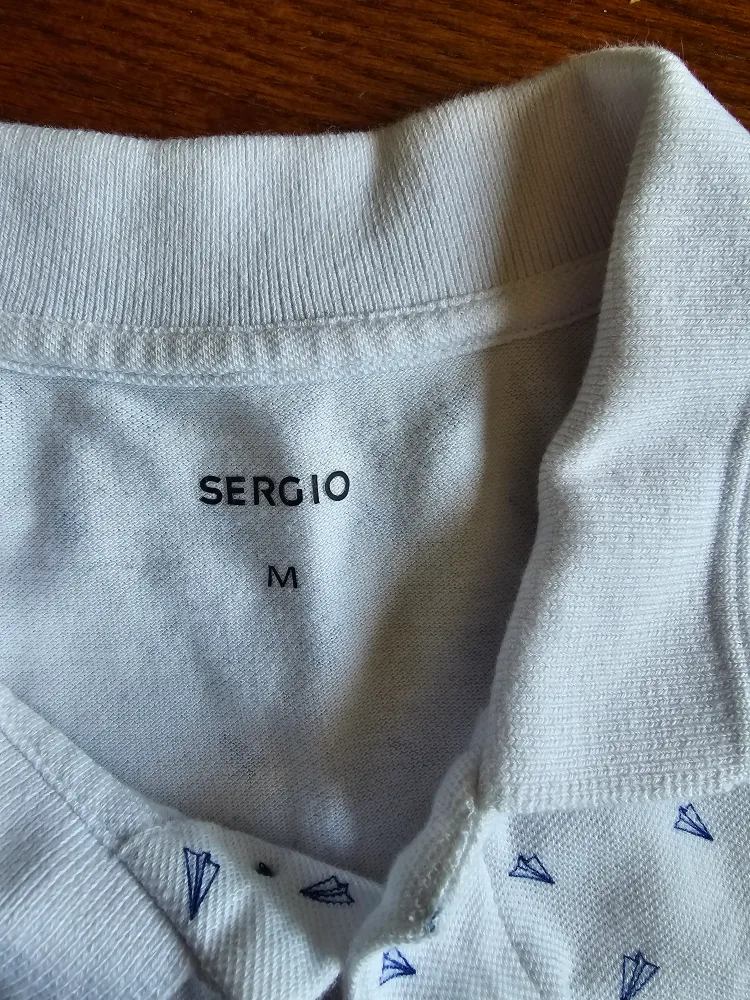 Sergio Men's Short Sleeve Polo Shirt M image indicator(2)