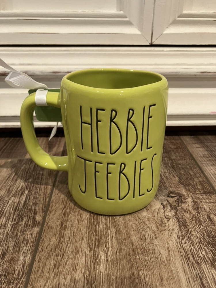 Rae Dunn Heebie Jeebies Scooby Doo Mug Double sided