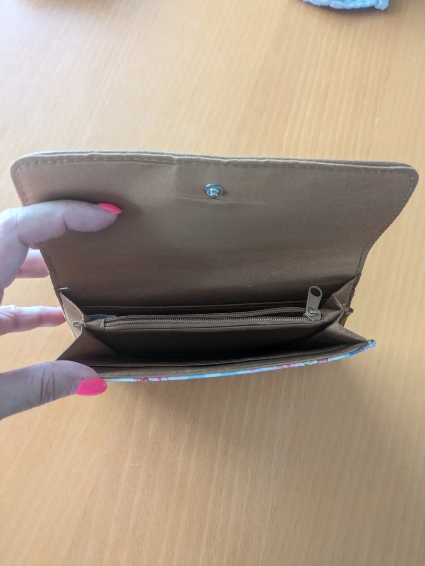 Floral and Plaid Wallet image indicator(3)