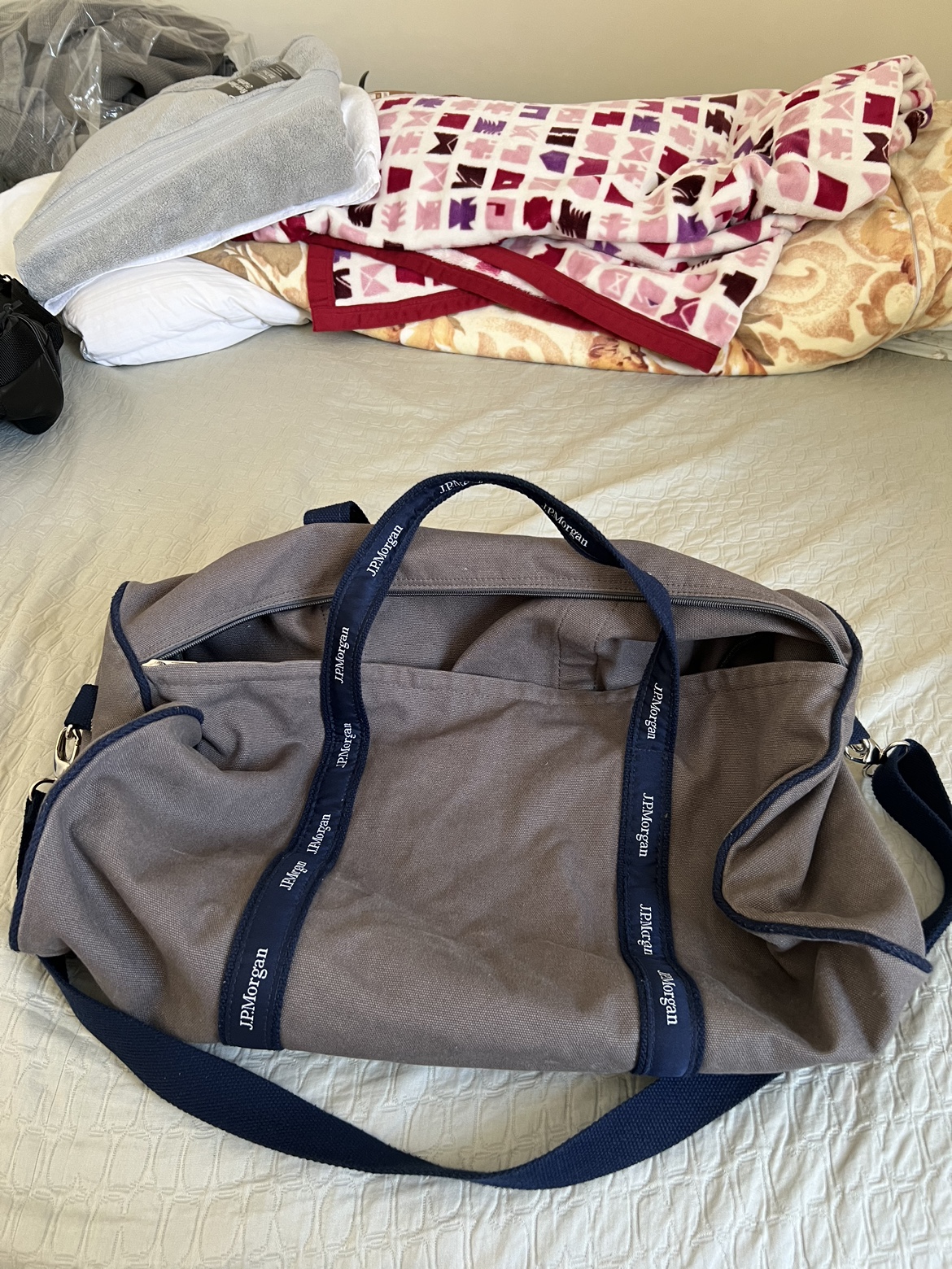 J.P. Morgan Banker Duffle Bag (Was in storage since 2016)