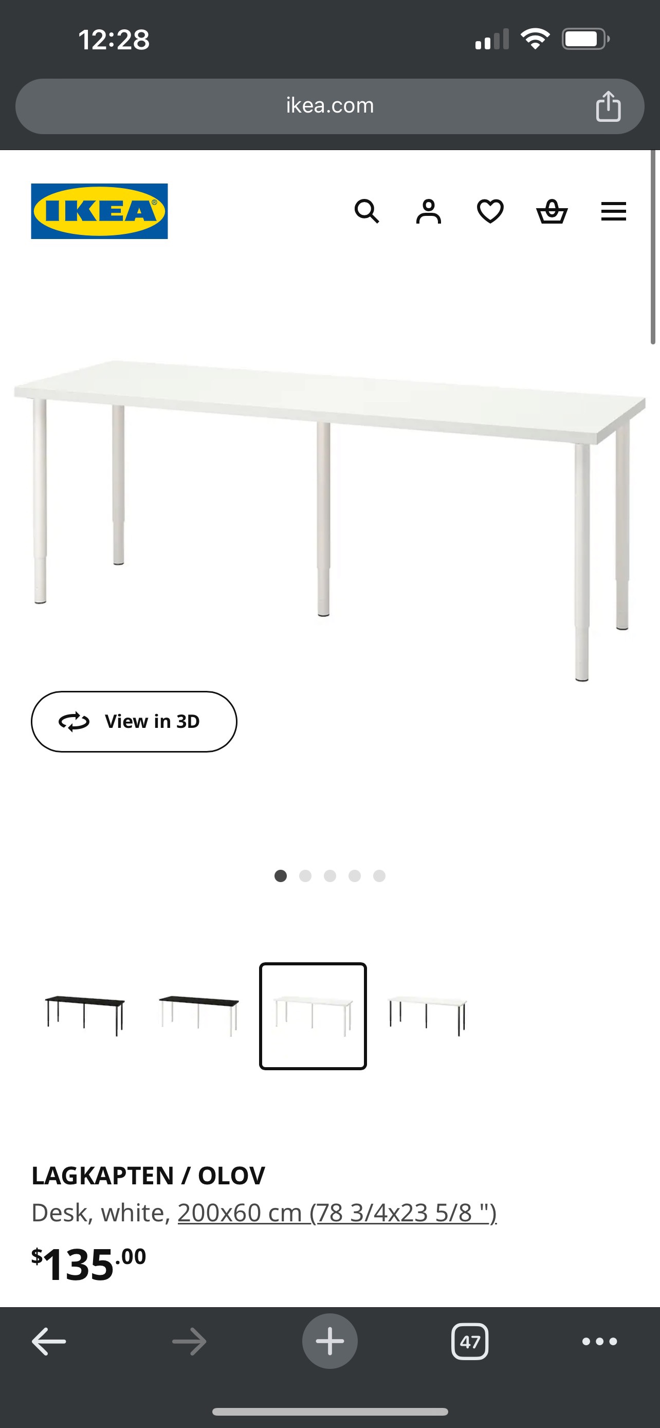 White Table - photo 2