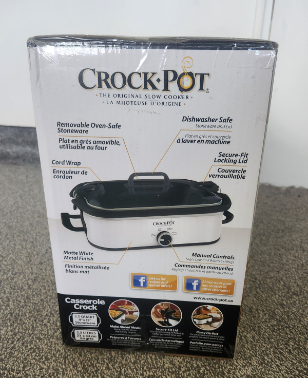 Crock-Pot Slow Cooker - Brand new - Never opened - photo 3