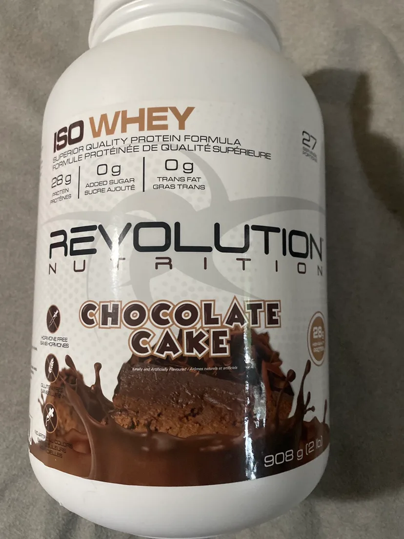 UNOPENED PROTEIN POWDER - Whey Chocolate Cake thumbnail