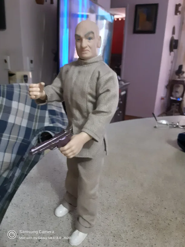 AUSTIN POWER , DR EVIL FIGURE DOLL, MIKE MYERS. image indicator(2)