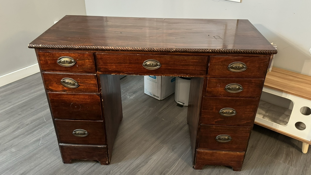 Antique Wooden Desk