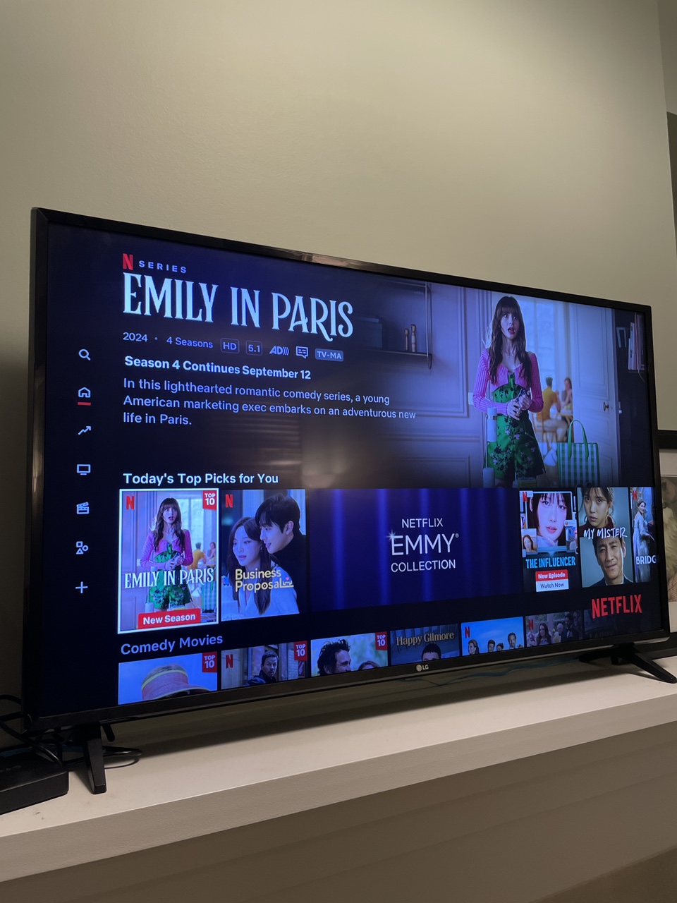 LG 43” Smart TV