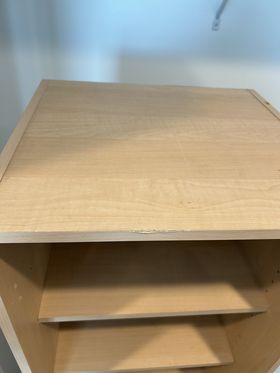 Beige Closet Shelf Organizer. FREE!! Just Pick Up!! - photo 2