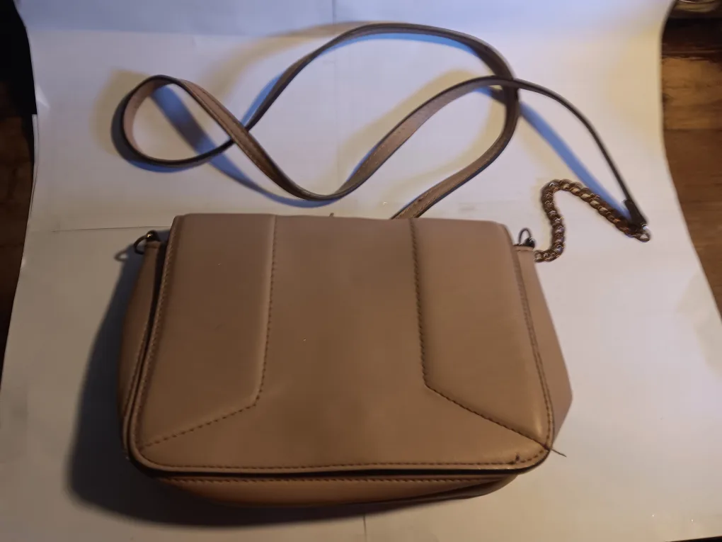 Small Tan Crossbody Bag/Purse #freecycle thumbnail