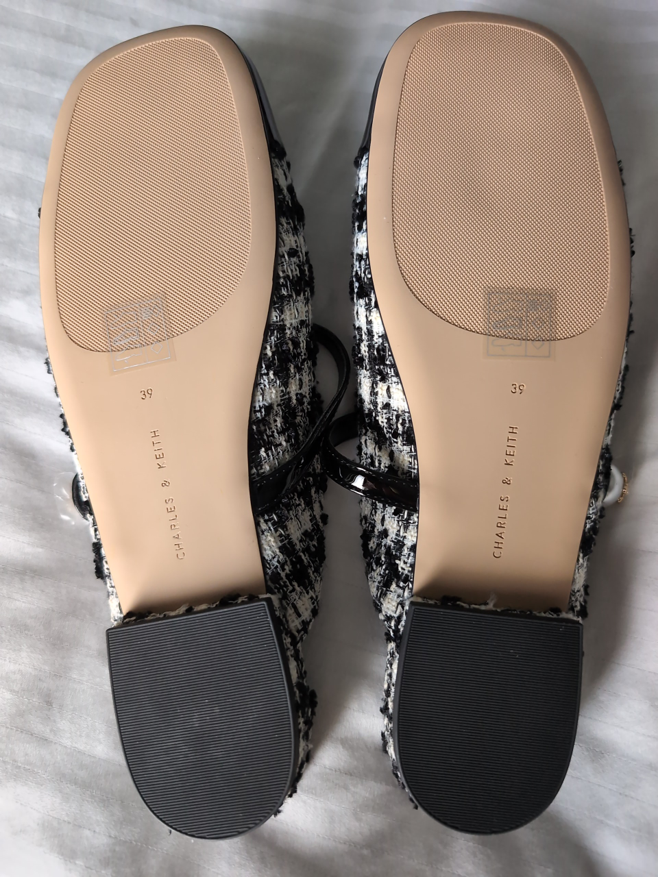 Charles & Keith Tweed Mules - photo 3