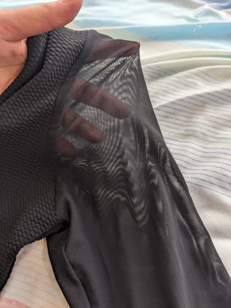 Black Bodycon Low Plunge V-Neck Dress image indicator(5)