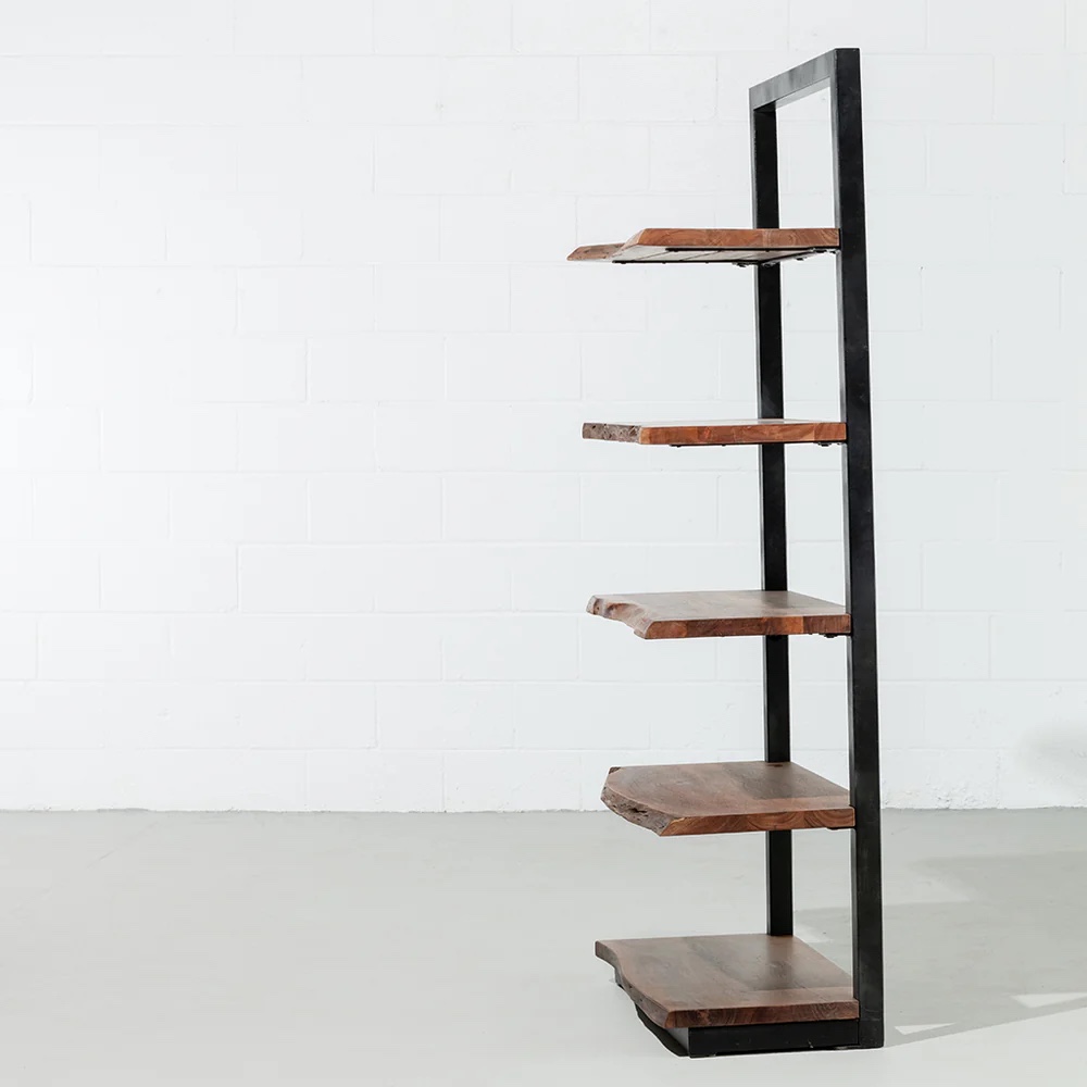 Solid Wood Wazo Live Edge Bookshelf - photo 2
