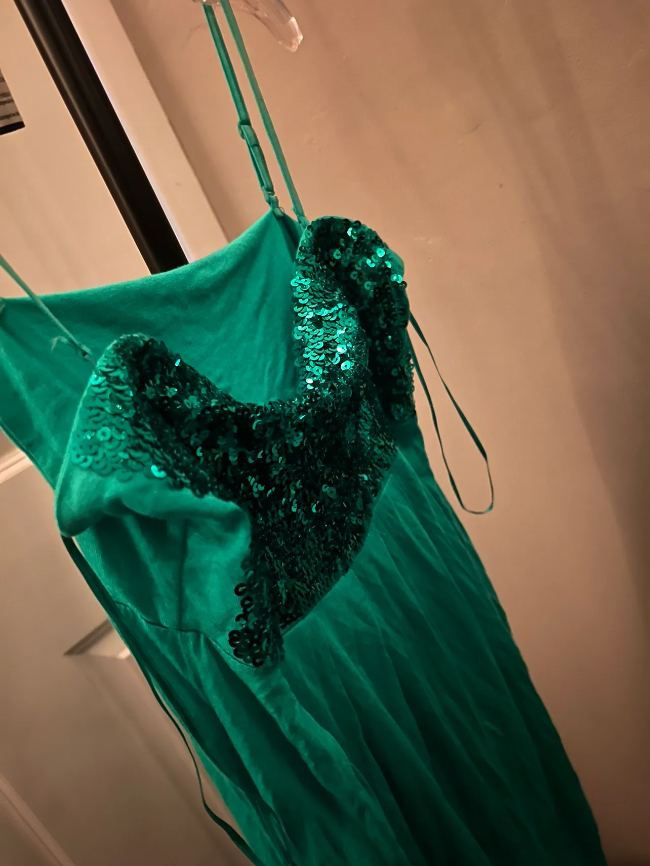 Green Sequined Dress thumbnail