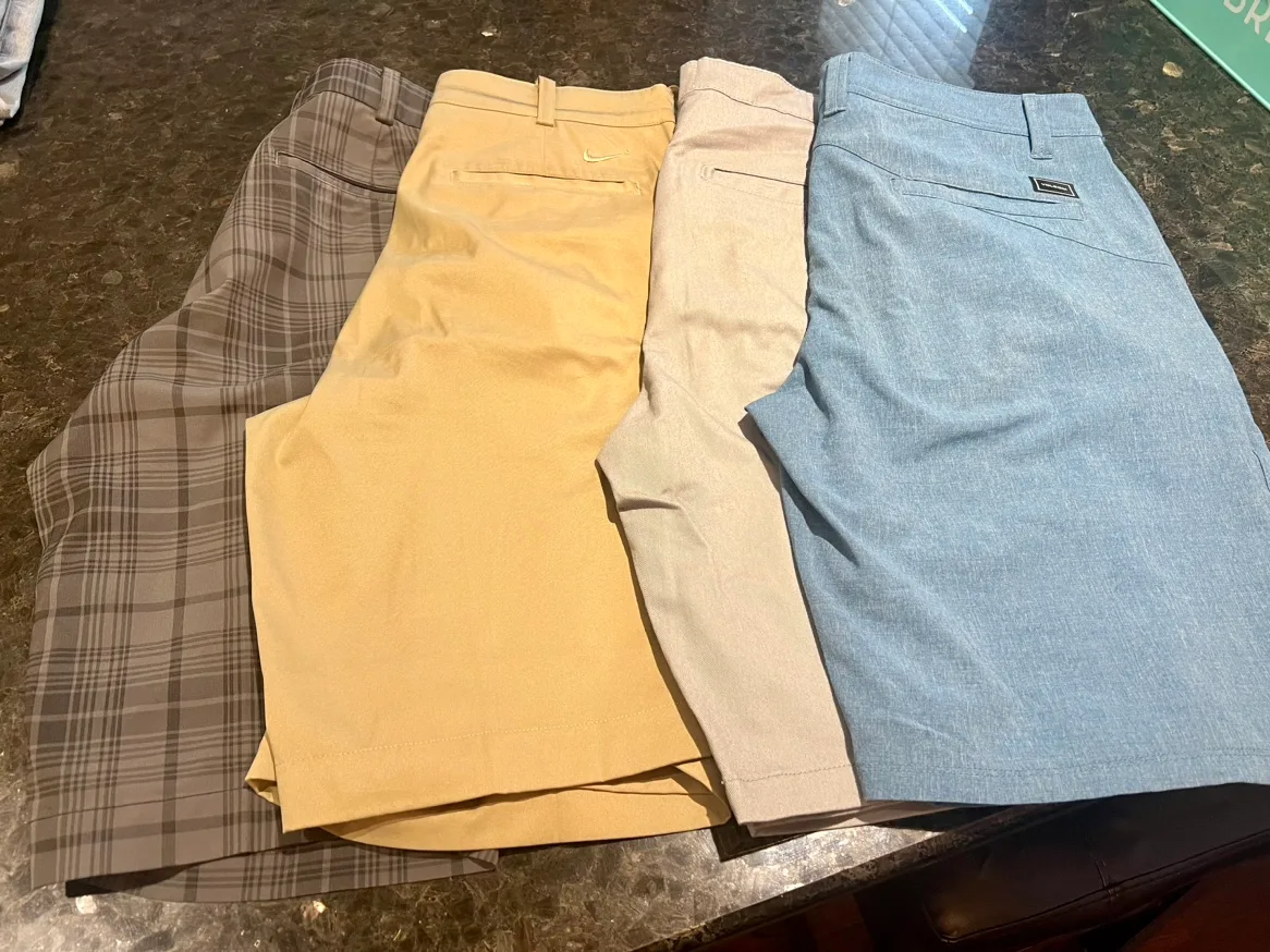 Men’s golf shorts bundle size 34 thumbnail