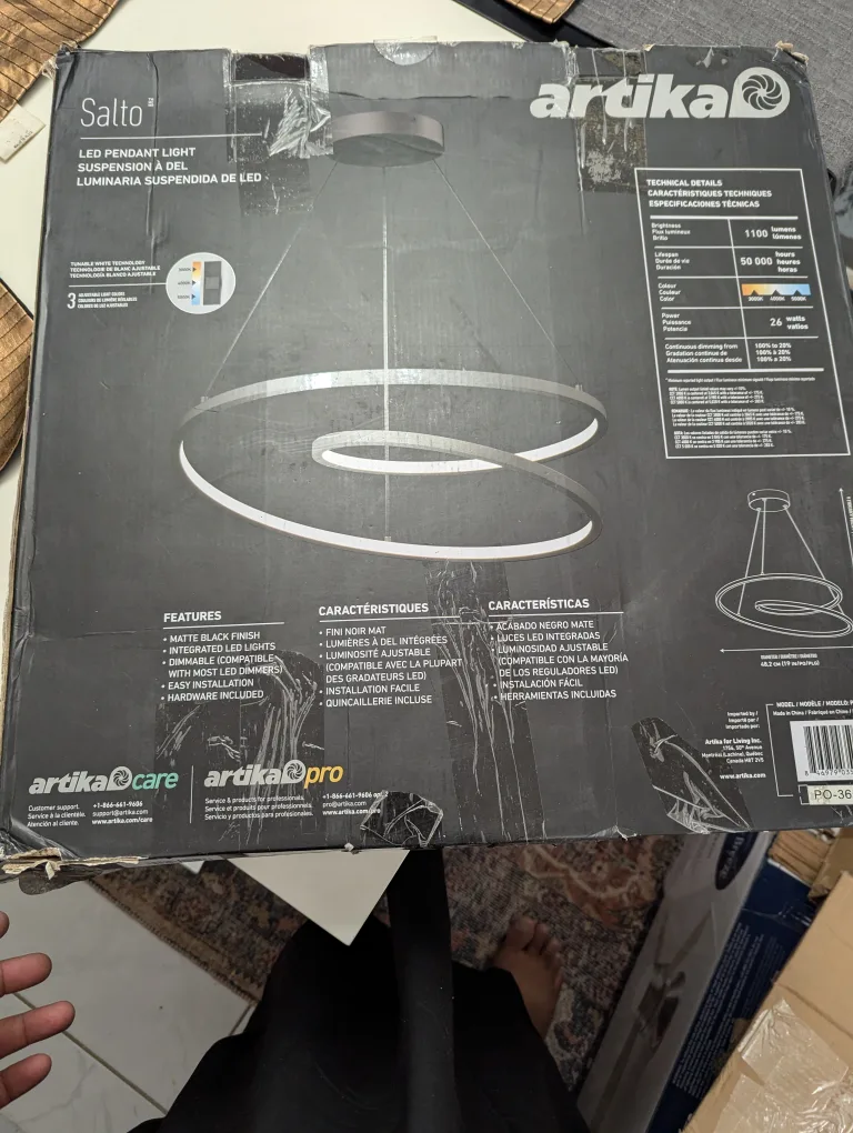 Artiika Salto LED Pendant Light image indicator(3)