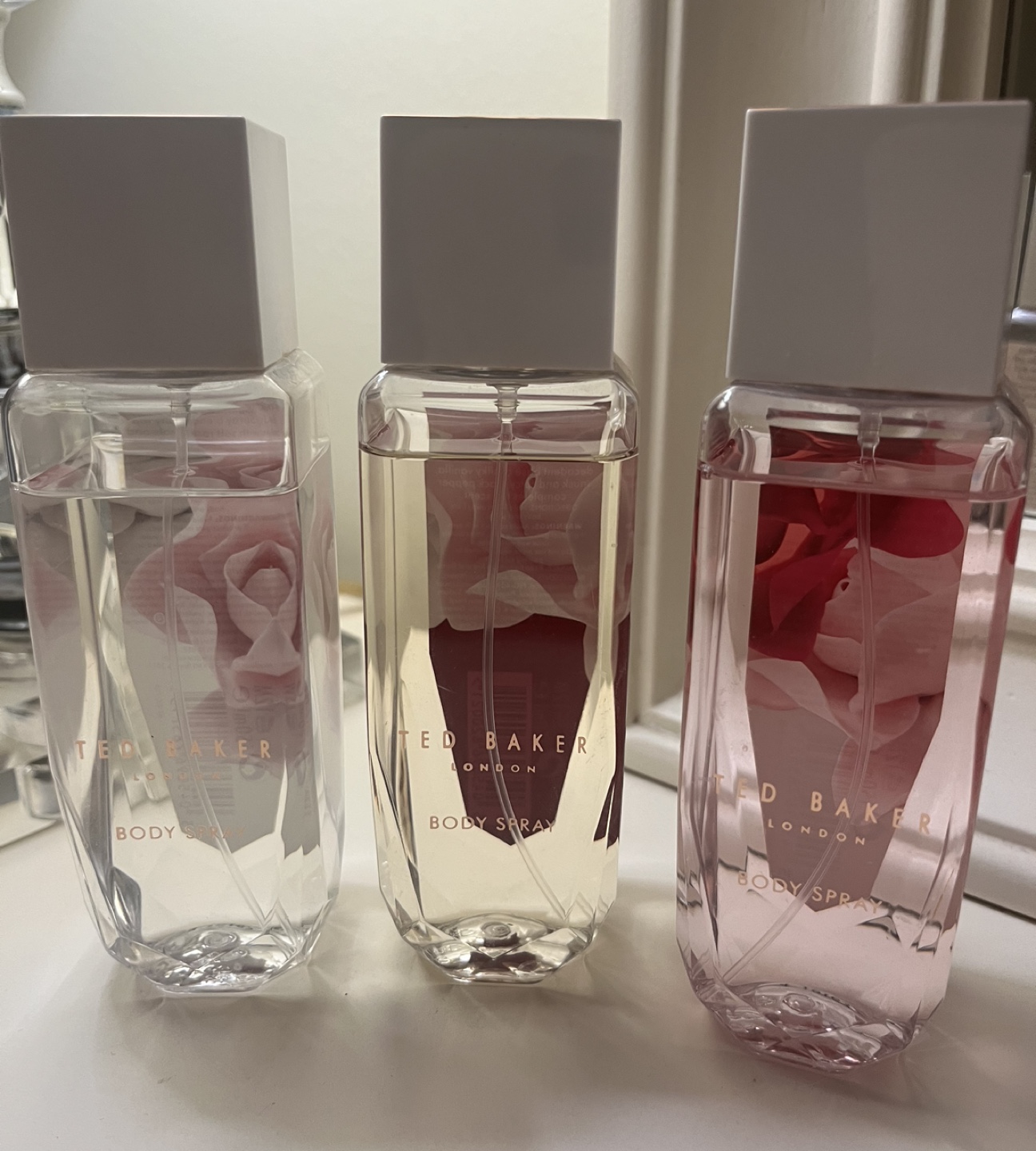 Ted Baker Body Sprays x3