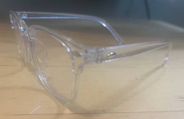 RB style transparent eye glasses - photo 3
