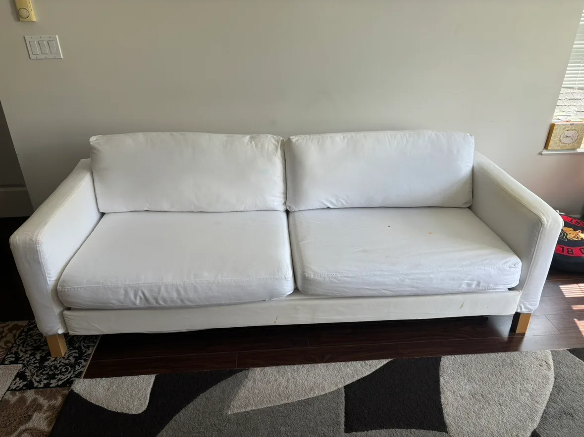 White Sofa IKEA image indicator(3)