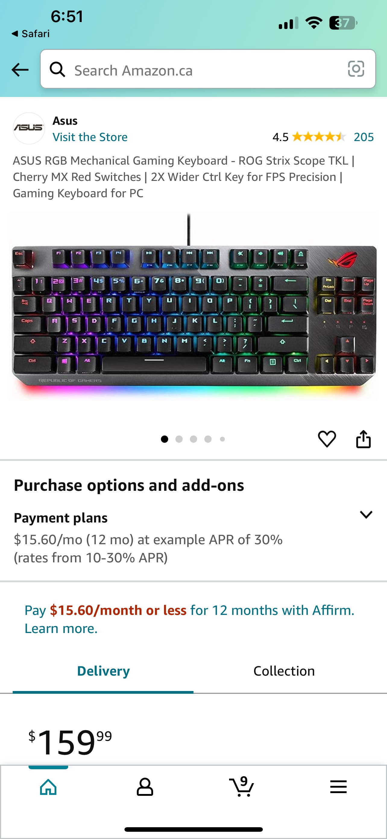 ROG Strix Scope TKL Deluxe Mechanical Gaming Keyboard - photo 4