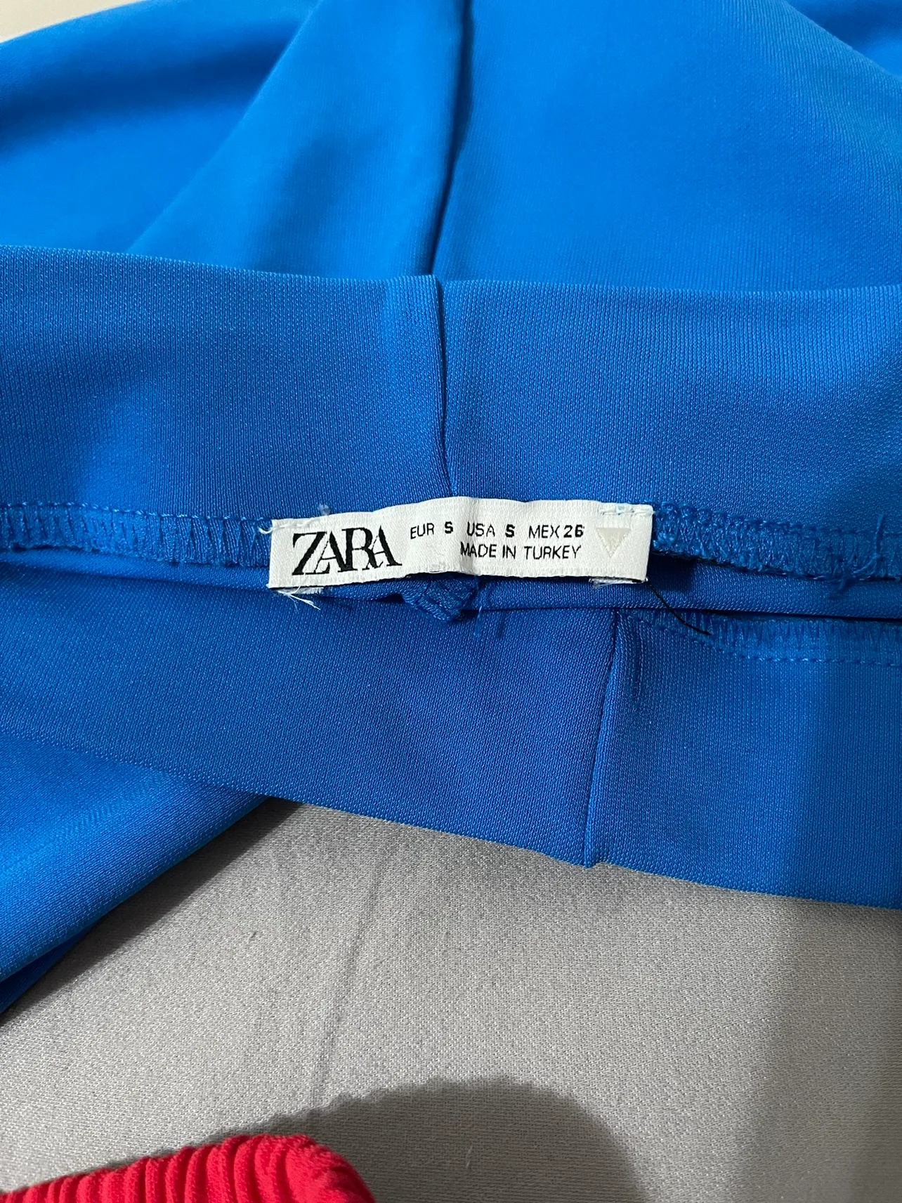 Zara Blue Flare Pants image indicator(2)