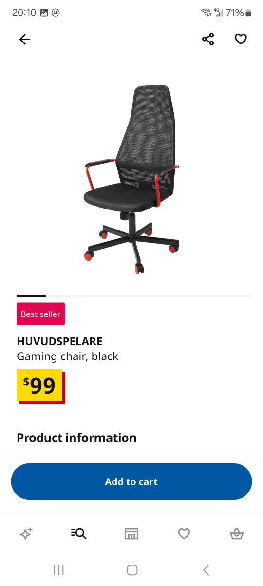 IKEA Gaming Chair / office chair - photo 4