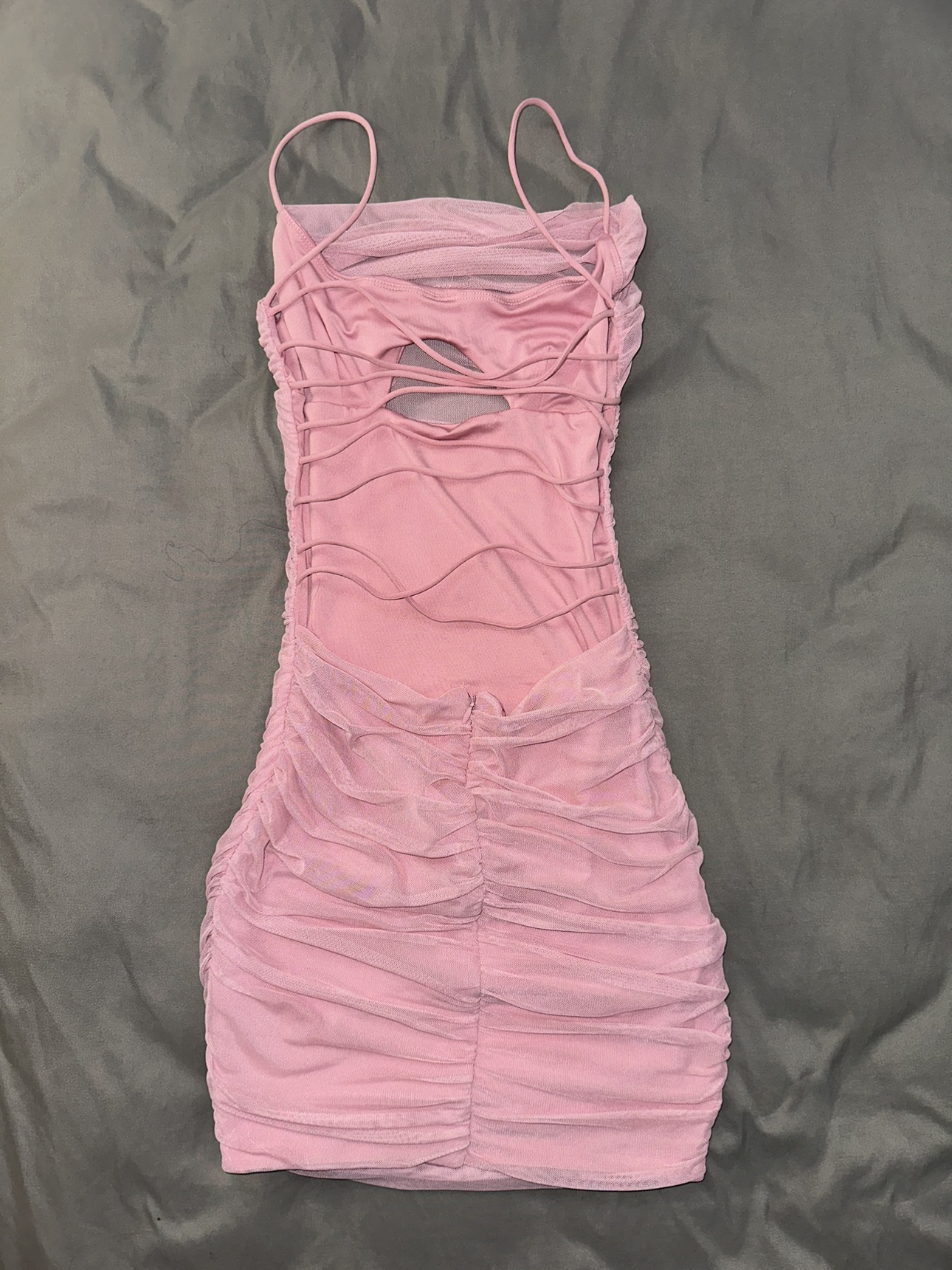 New Pink Mesh Dress - photo 3