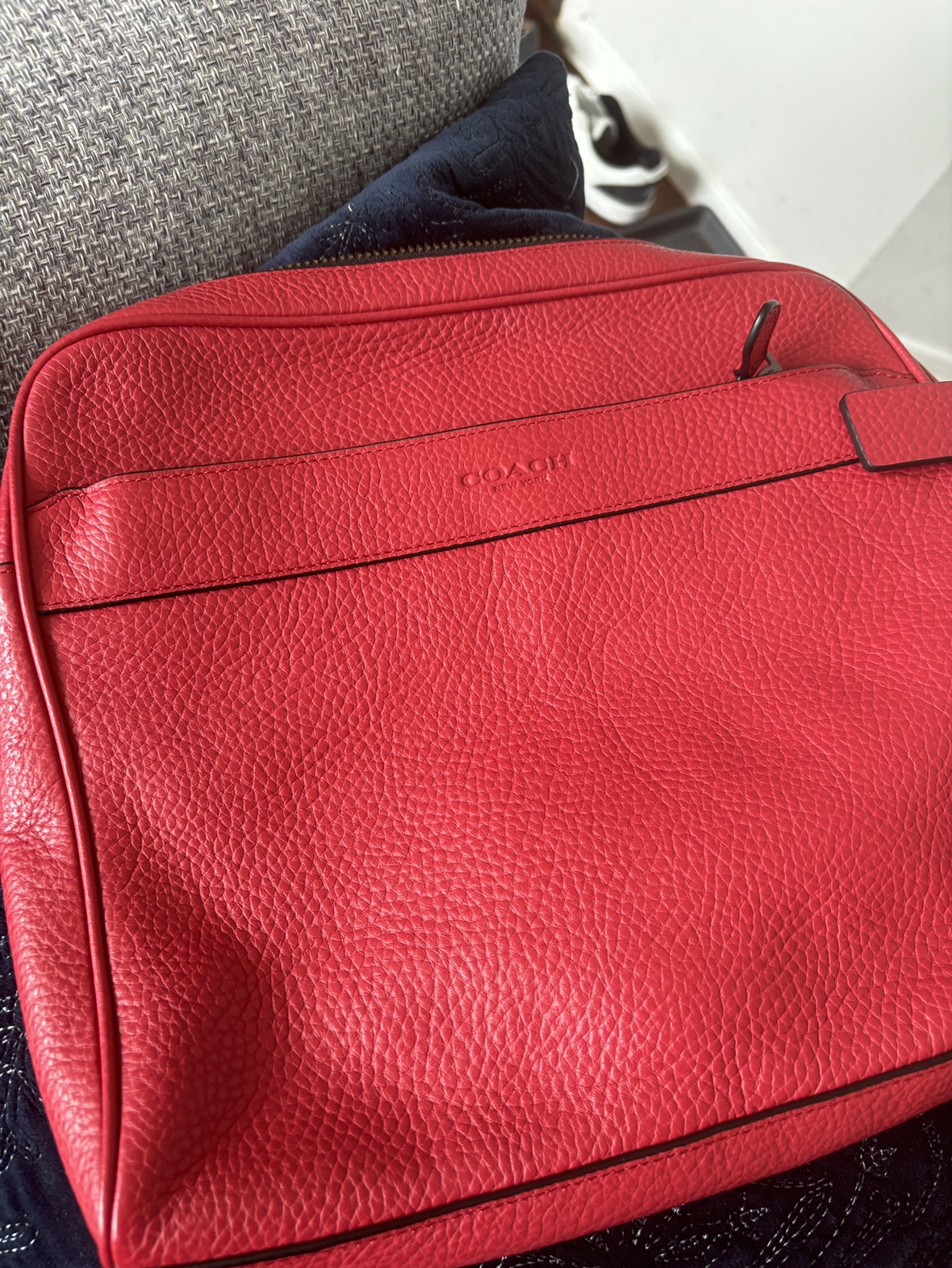 Coach Red Leather Crossbody Bag - photo 2
