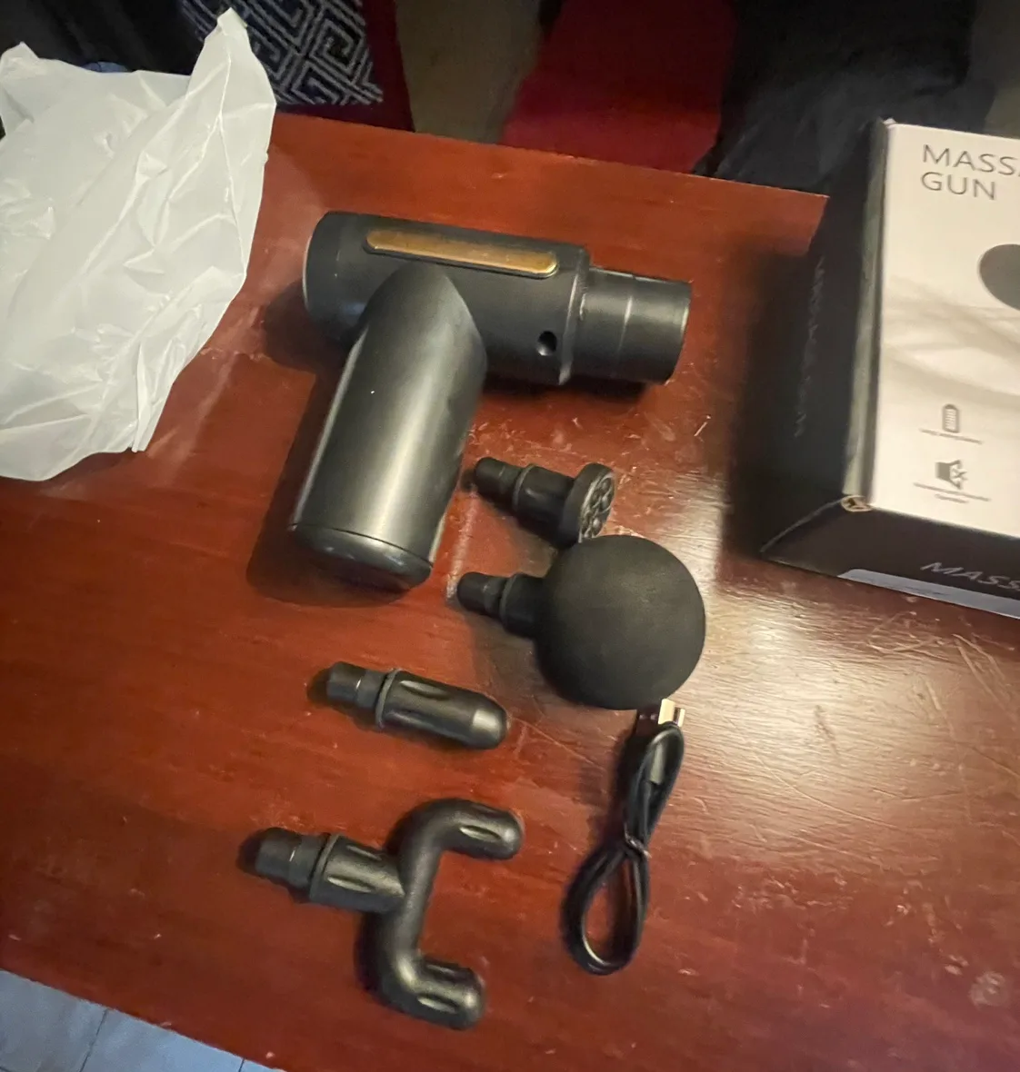 High Quality Massage Gun (Pain Relief, Massage, Relaxation) image indicator(3)