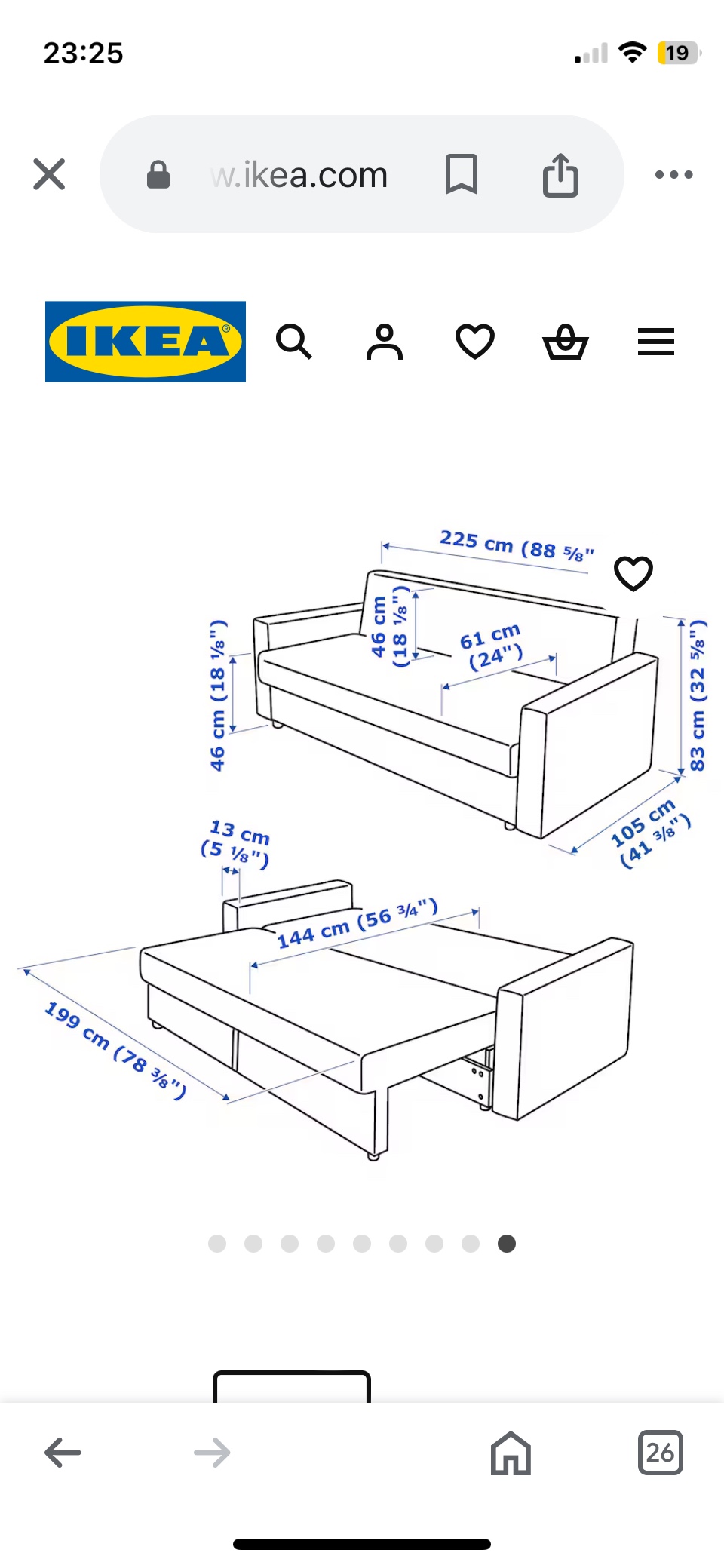 IKEA Sofa Bed - photo 5