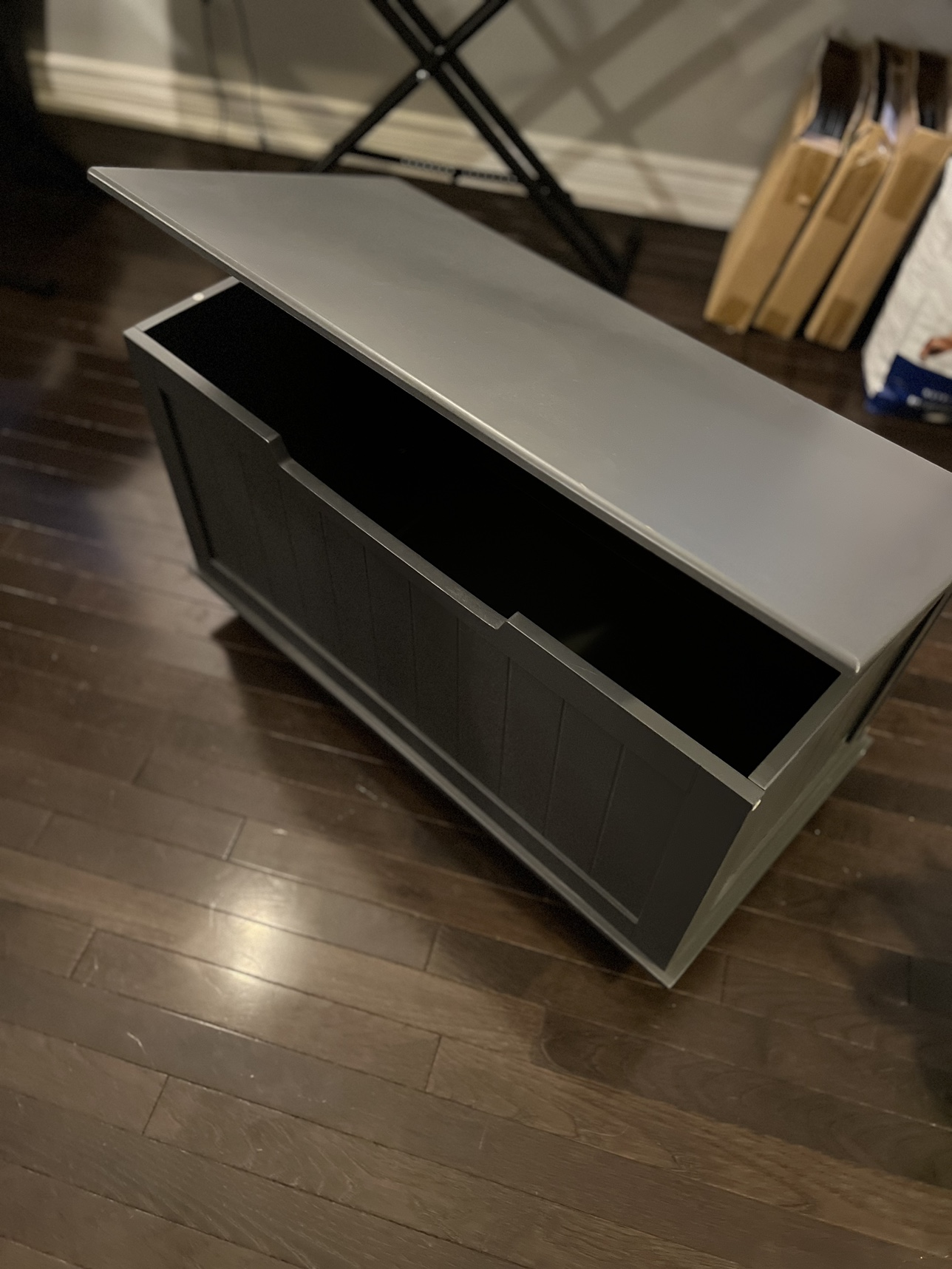Grey Storage Chest - photo 2