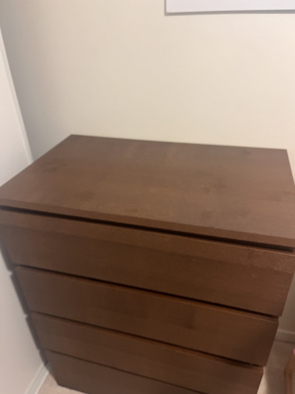 IKEA malm 4-drawer chest - photo 4