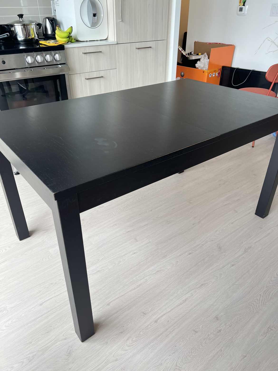 IKEA Large Black Dining Table (HAS TO GO ASAP) - photo 2