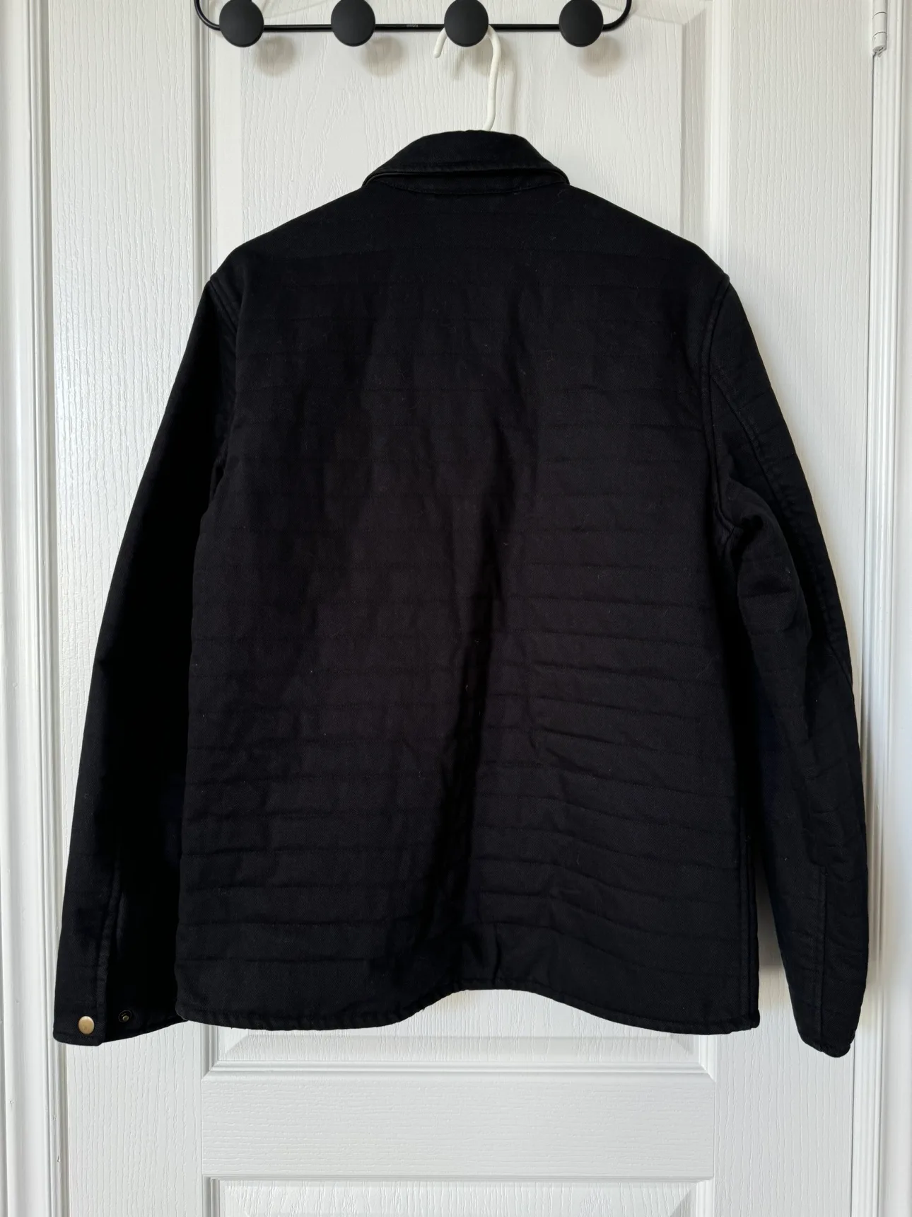Billy Reid Black Quilted Jacket - Men’s image indicator(2)
