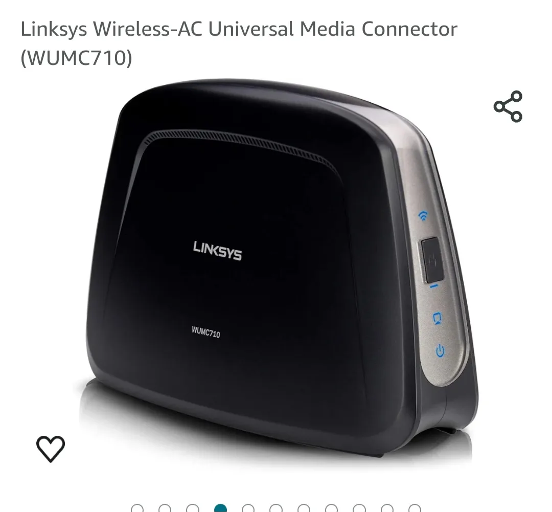 Linksys WUMC710 Wireless-AC Universal Media Connector image indicator(3)