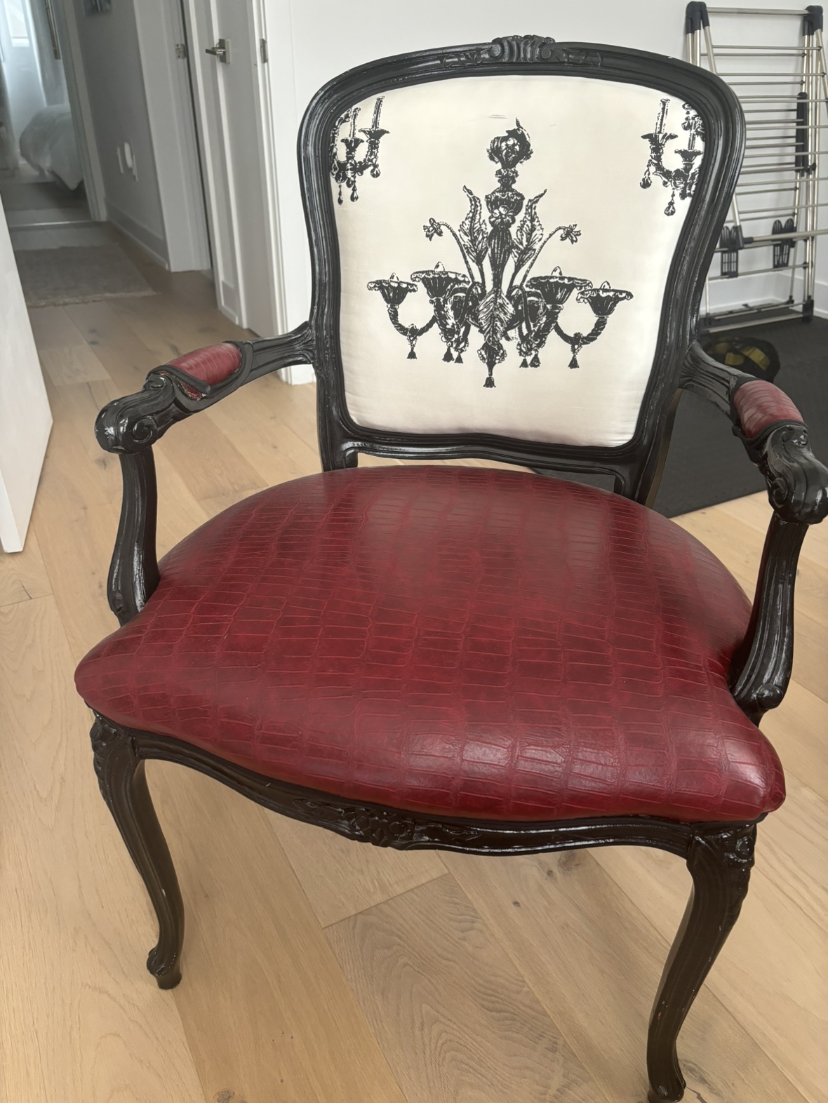 Louis XV Chandelier Accent Chair