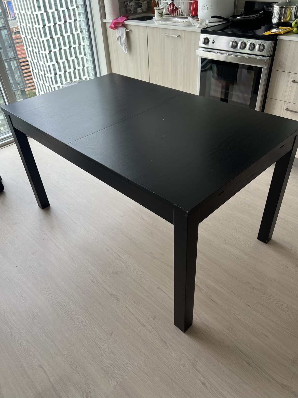 IKEA Large Black Dining Table (HAS TO GO ASAP)