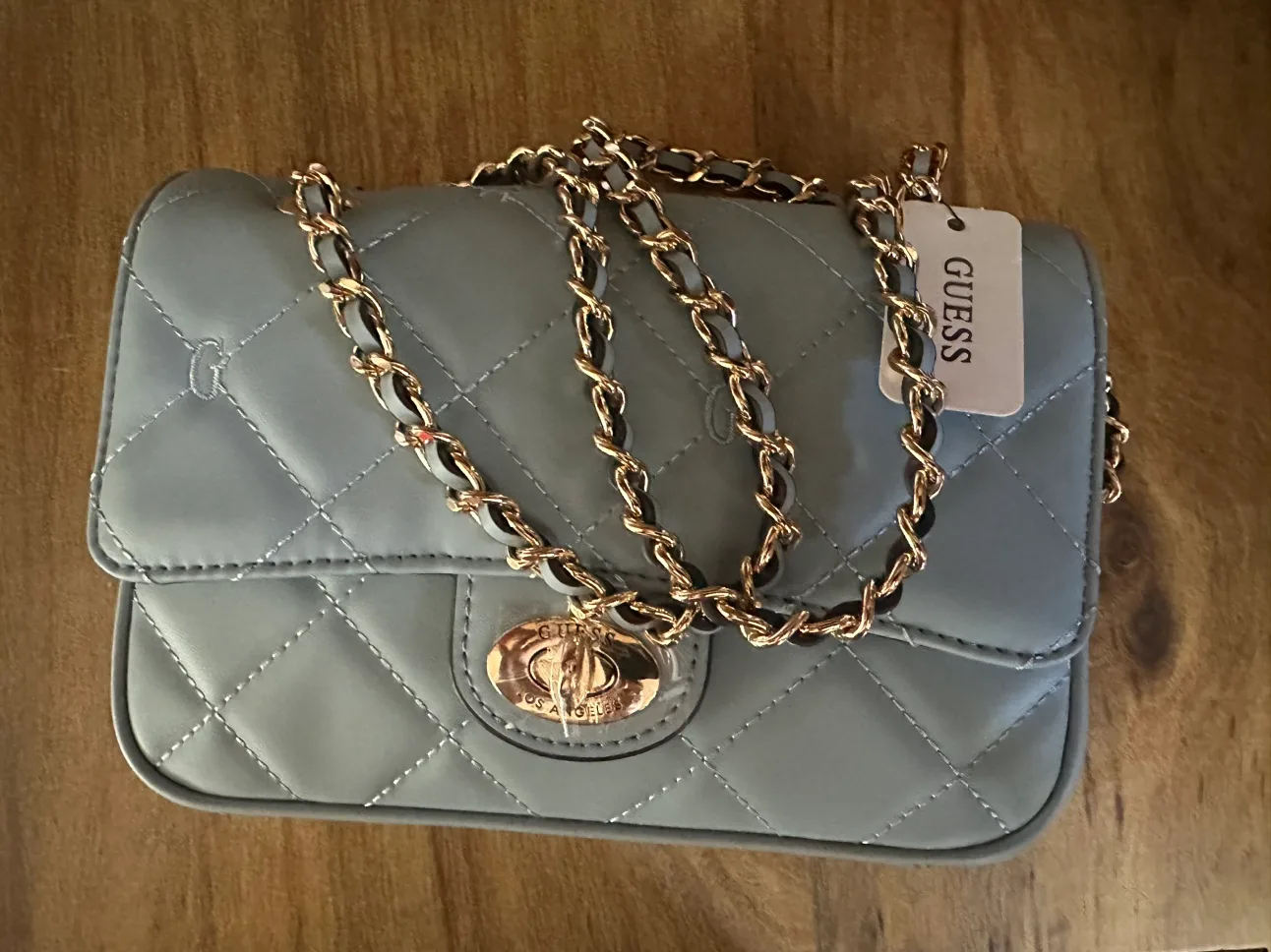Guess Quilted Chain Bag