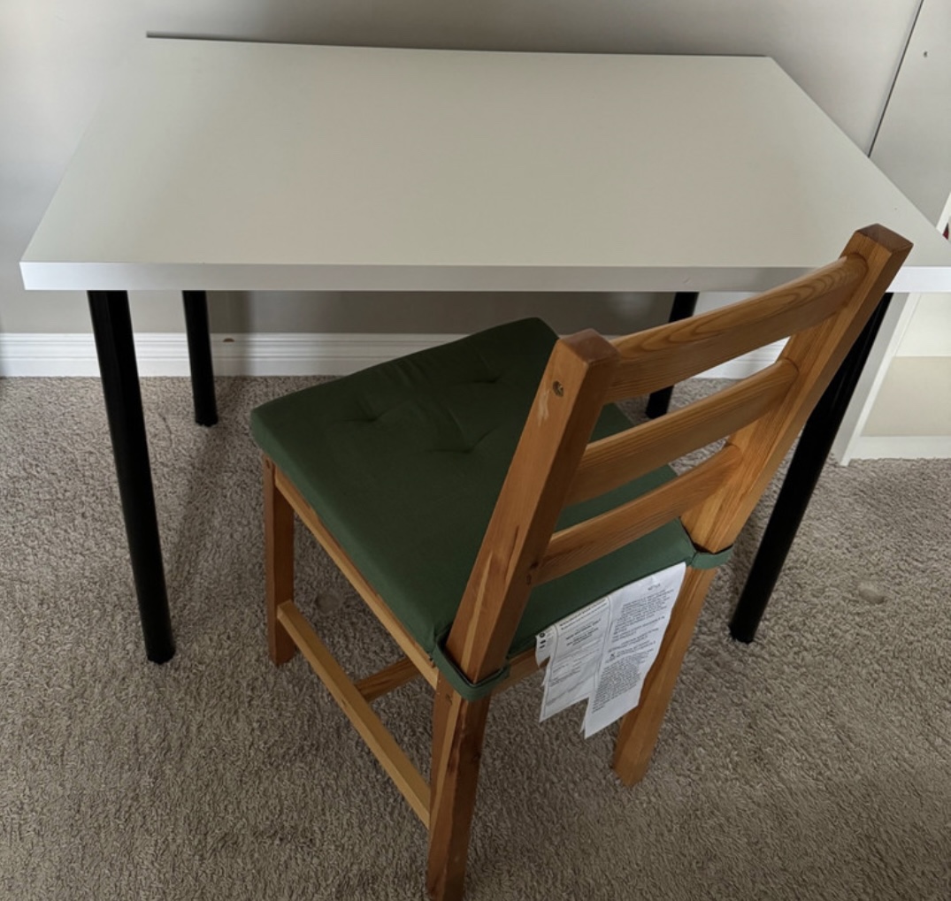 IKEA table and chairs