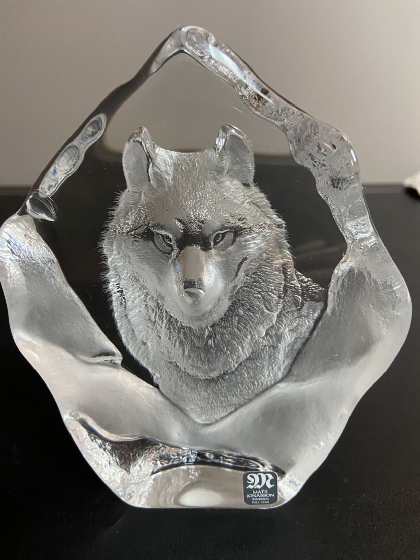 Mats Jonasson Wolf Crystal - photo 4
