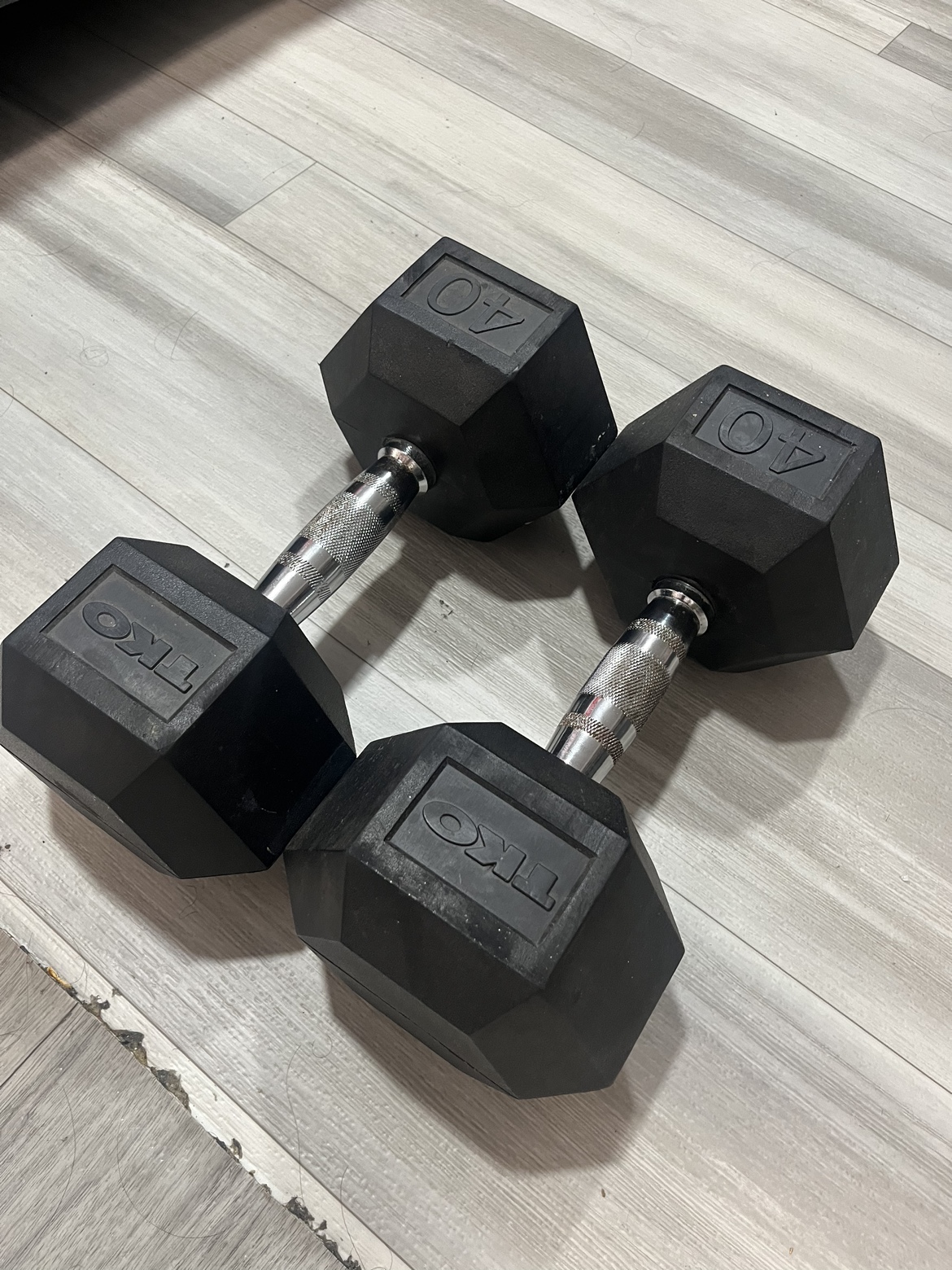40 lb Dumbbells