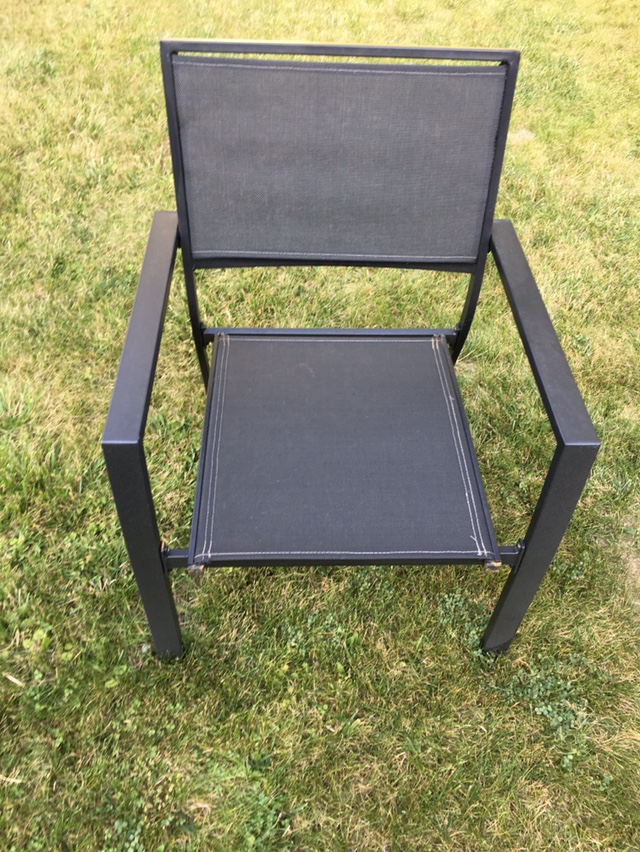 4 people conversation set great condition black colour comfy - photo 3
