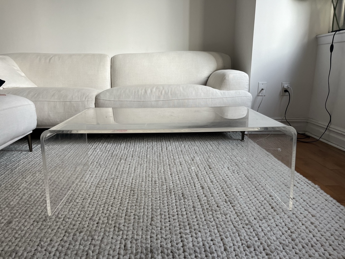 Peekaboo Acrylic Coffee Table (CB2) - photo 2