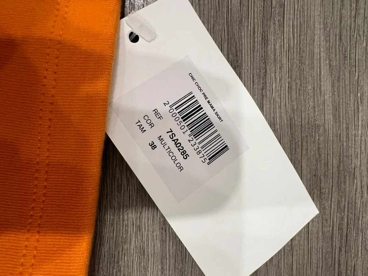 Rainbow Striped Maternity Skirt Small /Medium image indicator(10)